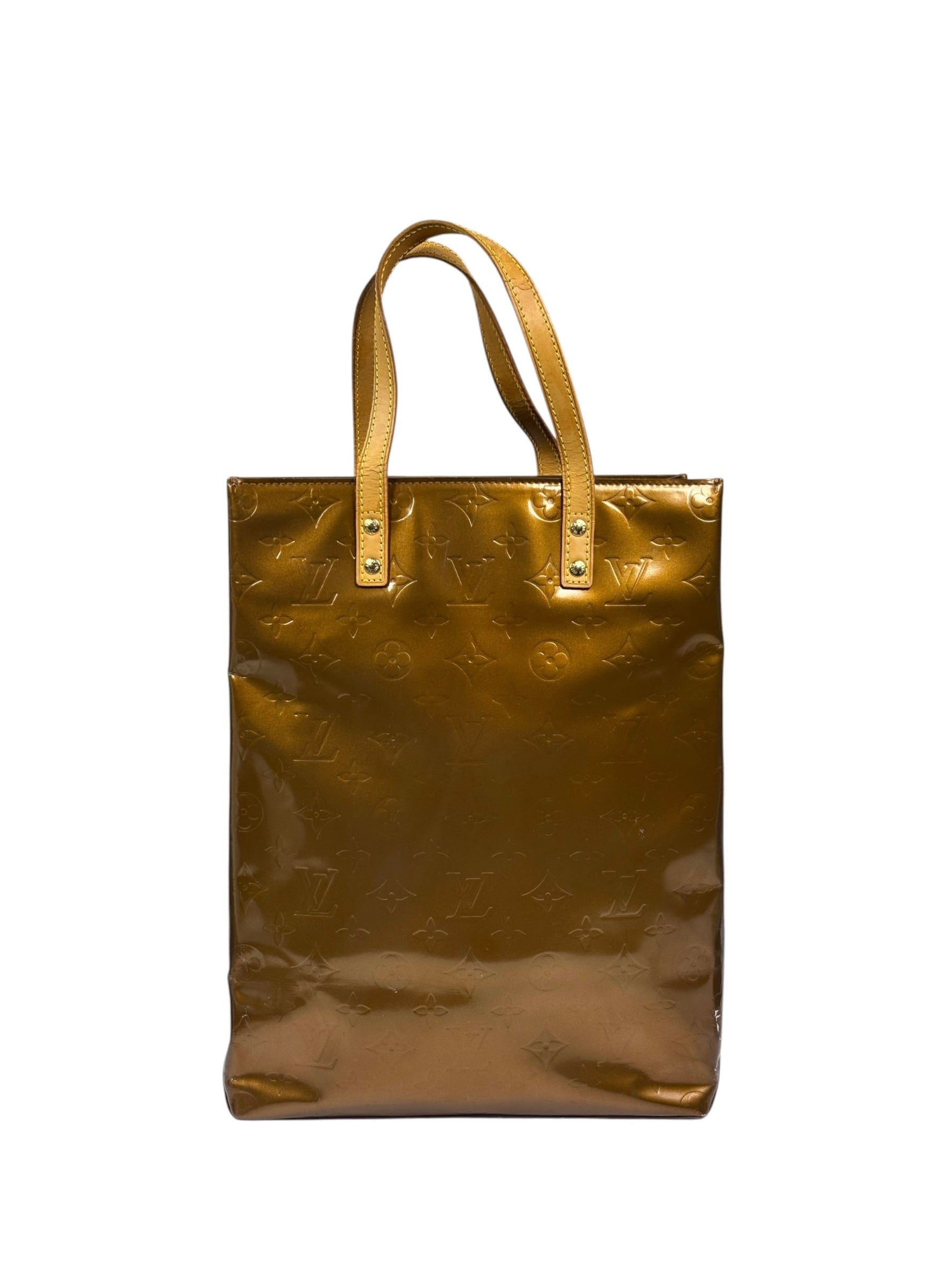 Louis Vuitton Bronze Vernis Reade Tote