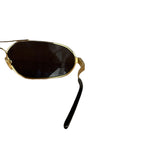 Balenciaga BB0227S Sunglasses Gold Toned Metal Frame