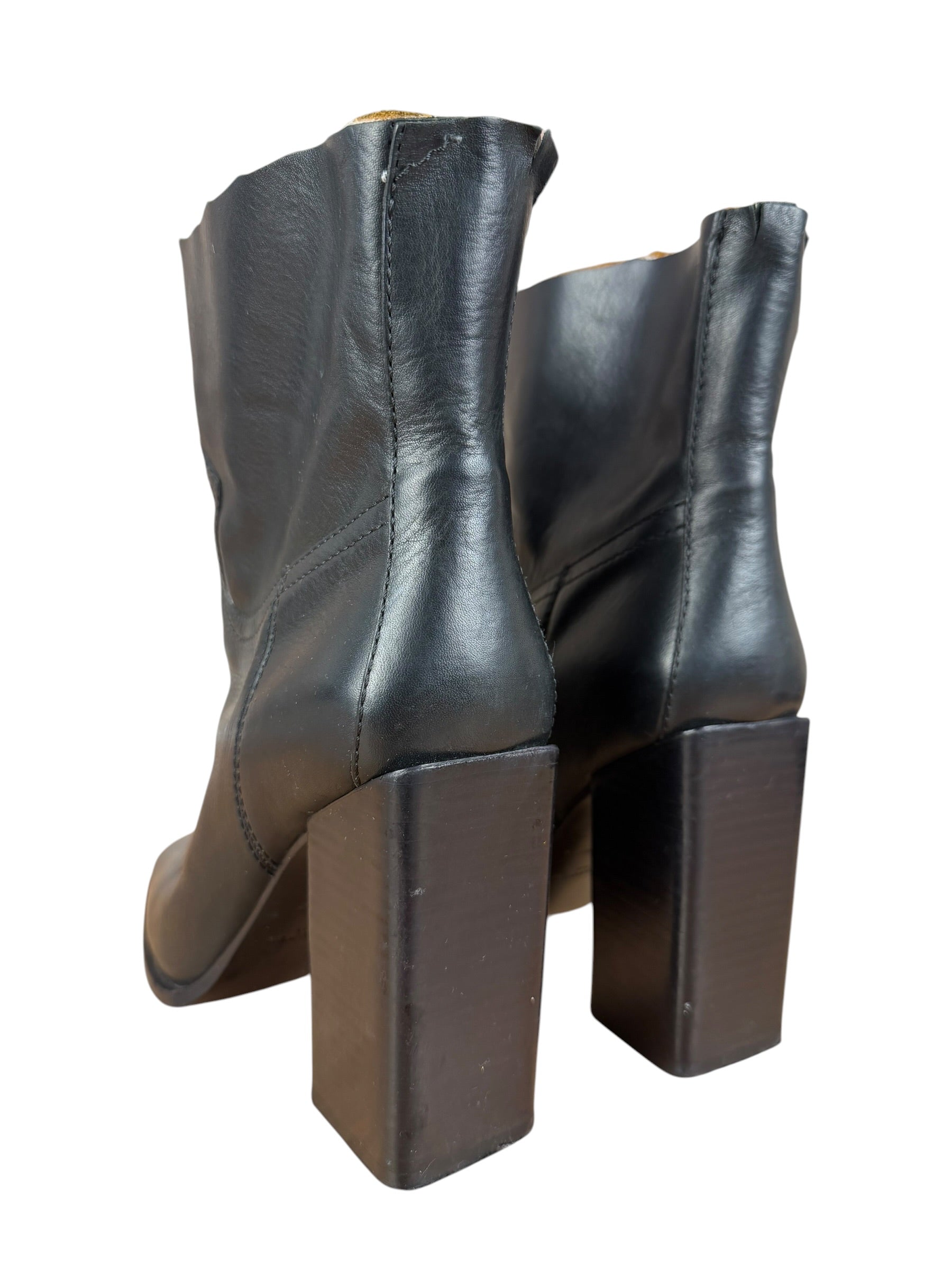Saint Laurent Jodie 105 Cut-Off Ankle Boots