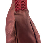 Prada Vintage Burgundy Nylon Pochette