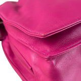 Loewe Pink Calfskin Flamenco Crossbody Bag