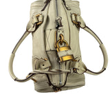 Chloe Beige Leather Paddington Shoulder Bag