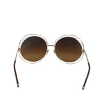 Chloe Carlina Oversized Round Sunglasses Rx
