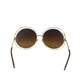 Chloe Carlina Oversized Round Sunglasses Rx