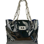 Chanel Green Patent Lambskin Reissue Venetian Mademoiselle Chain Flap Bag 2008
