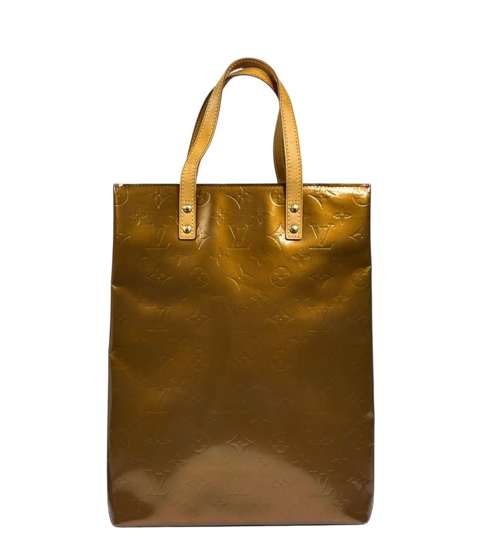 Louis Vuitton Bronze Vernis Reade Tote