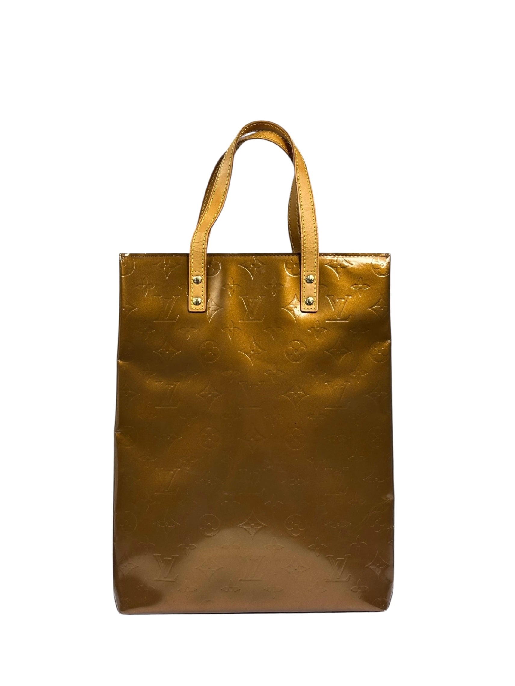 Louis Vuitton Bronze Vernis Reade Tote
