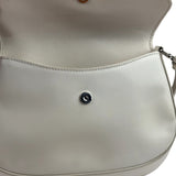 Prada White Cleo Shoulder Bag