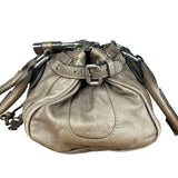 Chloe Vintage Metalic Gold Paddington Handbag