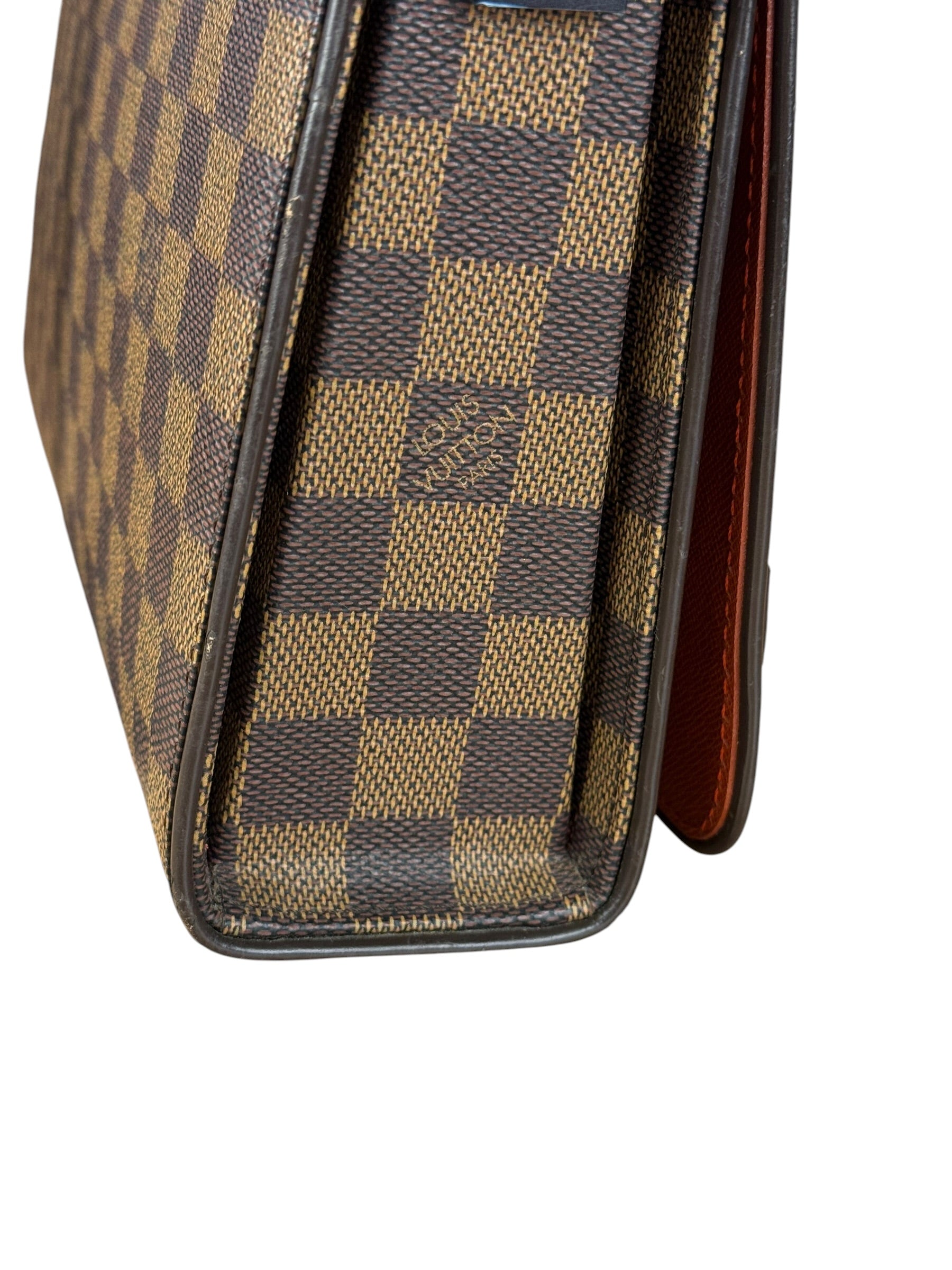Louis Vuitton Damier Ebene Tribeca Long Shoulder Bag