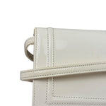 Jean Paul Gautier White Patent Leather Clutch Wallet