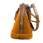 Louis Vuitton Mustard Orange Vernis Alma Two-Way Bag BB