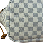 Louis Vuitton Neverfull MM Damier Azure Rose Interior w/ Pouch