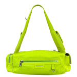 Balenciaga Fluo Yellow Leather Super Busy XS Sling Bag
