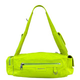 Balenciaga Fluo Yellow Leather Super Busy XS Sling Bag