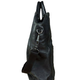 Bottega Veneta Black Intrecciato Leather 2Way Tote