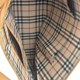 Burberry Vintage Beige Leather Shoulder Bag