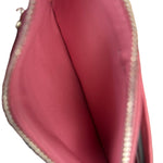 Balenciaga Pink Grafitti Le City Zip Wallet