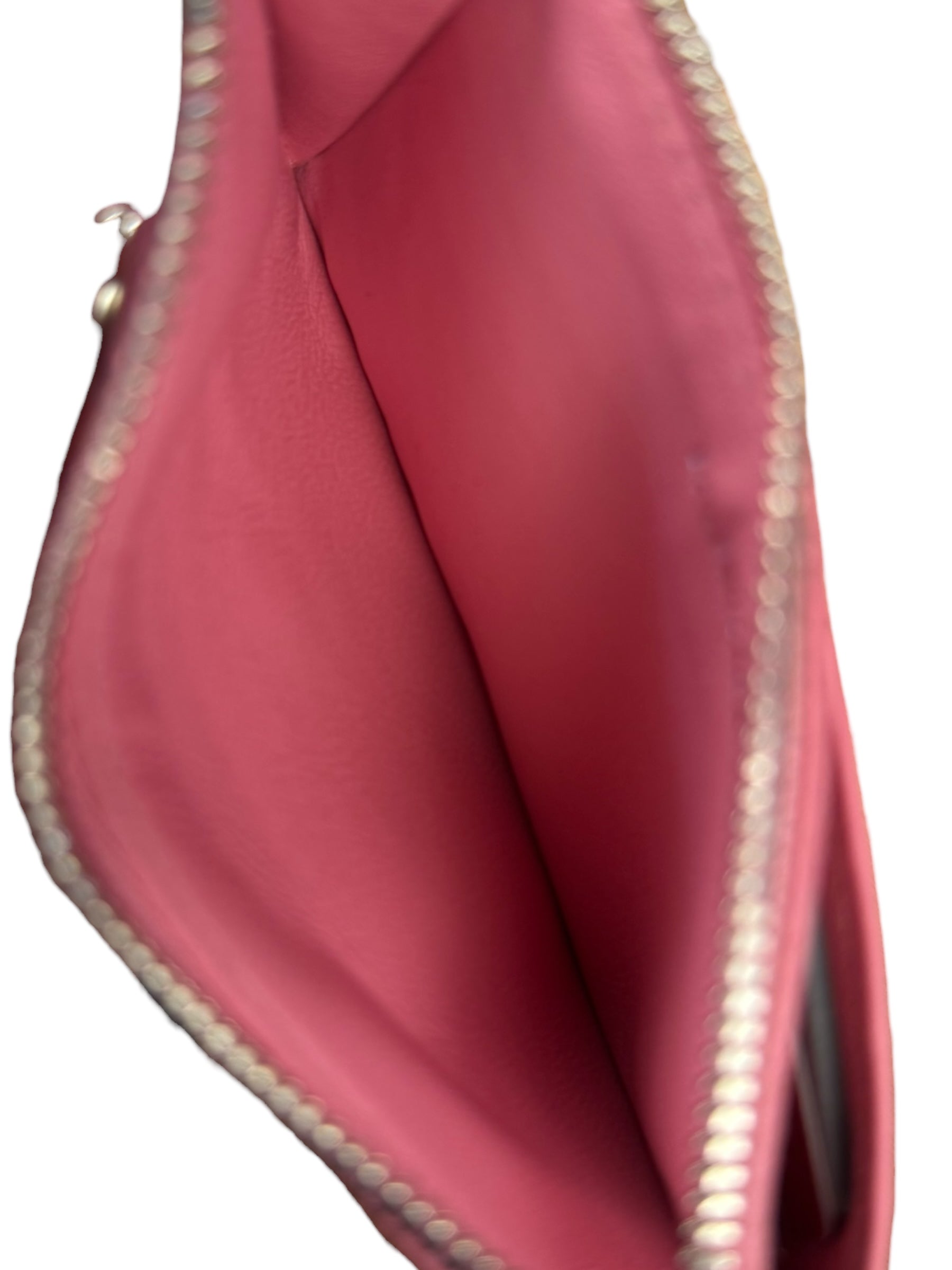 Balenciaga Pink Grafitti Le City Zip Wallet