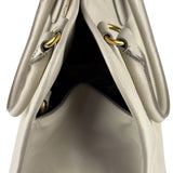 Prada Saffiano Lux Leather Grey 2Way Shopping Bag