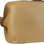 Hermes Jypsiere Tan Clemence Leather Shoulder Bag 2008