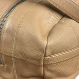 Chanel Beige Caviar Chocolate Bar Boston Bag
