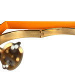 Hermes Enamel Mini Clic Chaine D'Ancre Bangle