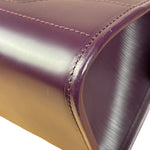 Louis Vuitton Purple Madeleine Epi Leather HandBag