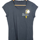 Gucci Embellished Logo Top Black