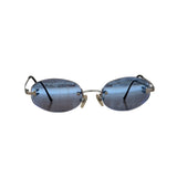 Chanel Vintage Oval Rimeless Sunglasses 4003 RX