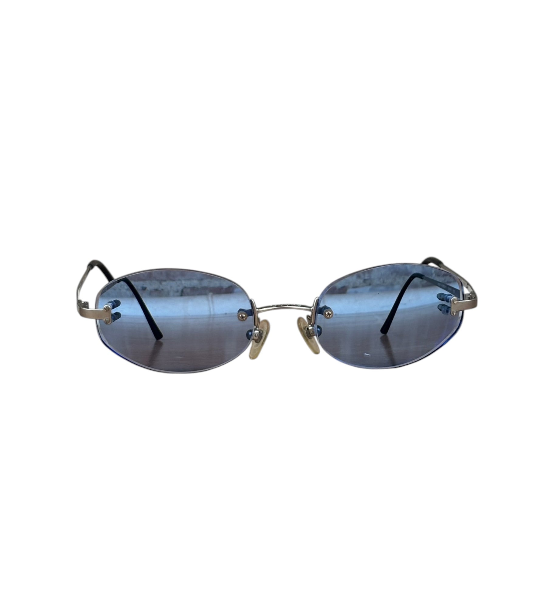 Chanel Vintage Oval Rimeless Sunglasses 4003 RX