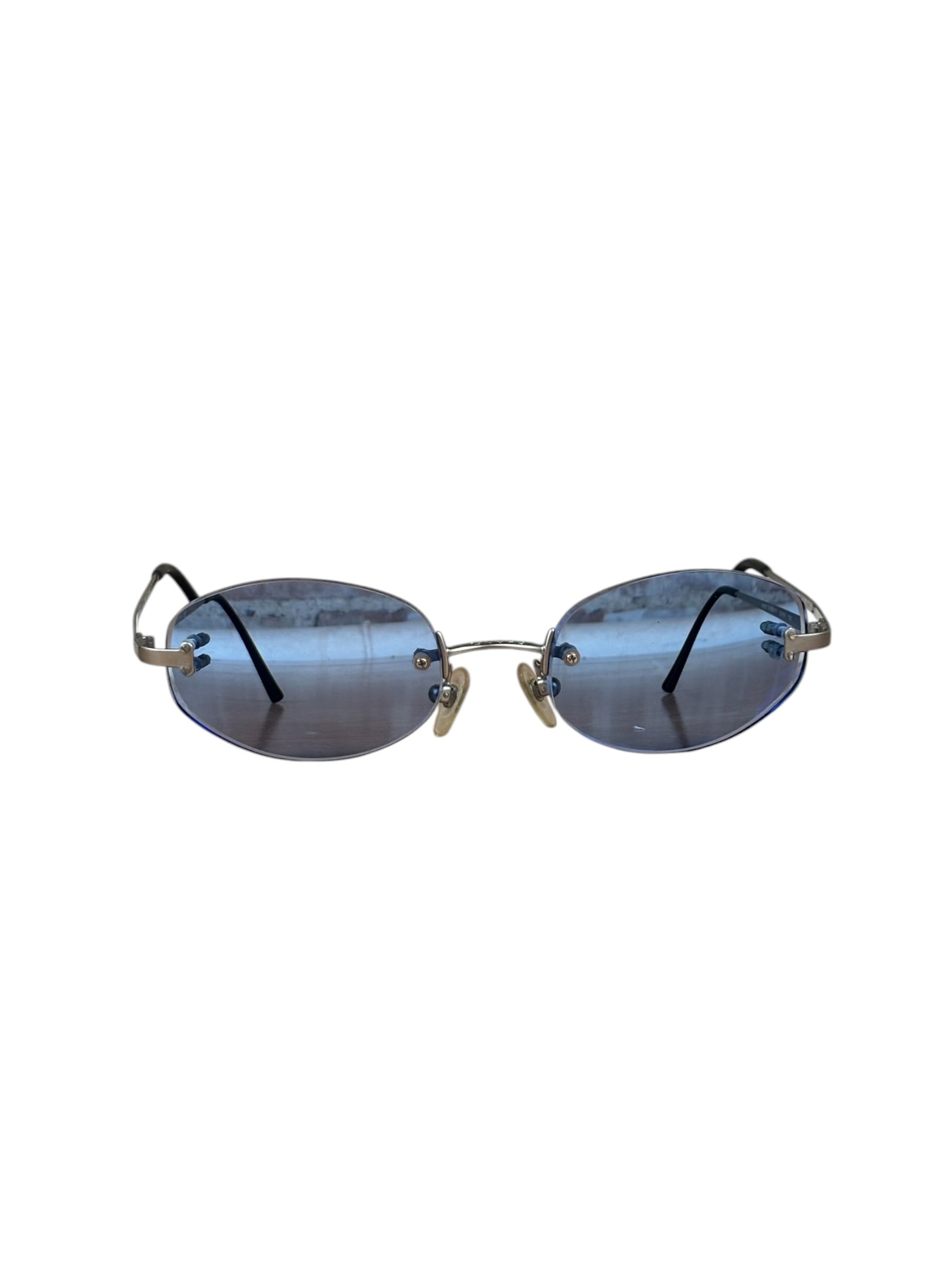 Chanel Vintage Oval Rimeless Sunglasses 4003 RX