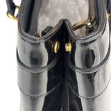 Gucci Vintage Black Patent Leather Tote