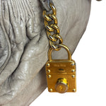 Miu Miu Green Vitello Leather Two-Way Bag