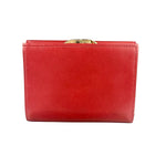 Givenchy Vintage Red Leather Trifold Wallet