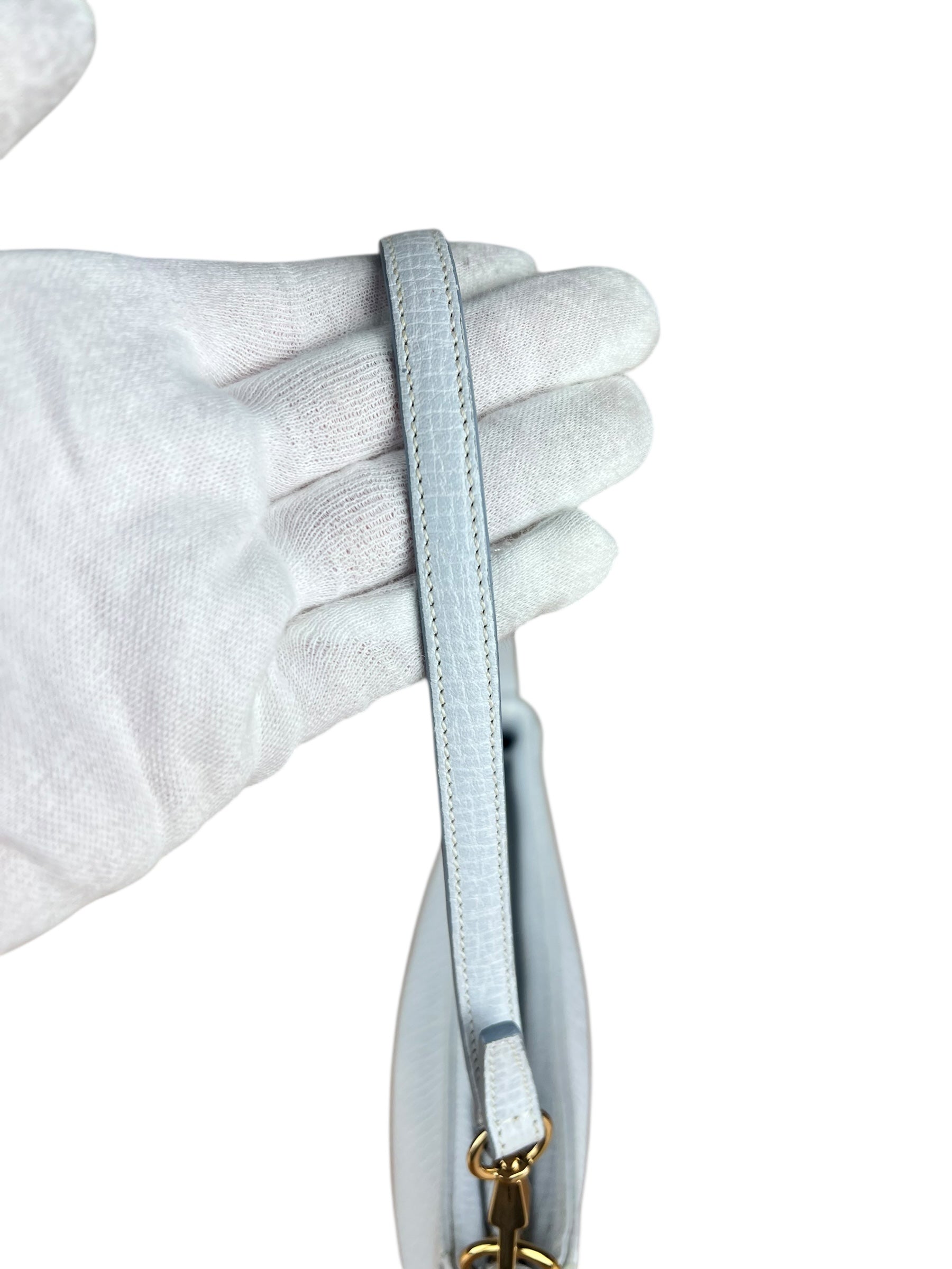 Loewe Light Blue Leather Mini Pochette