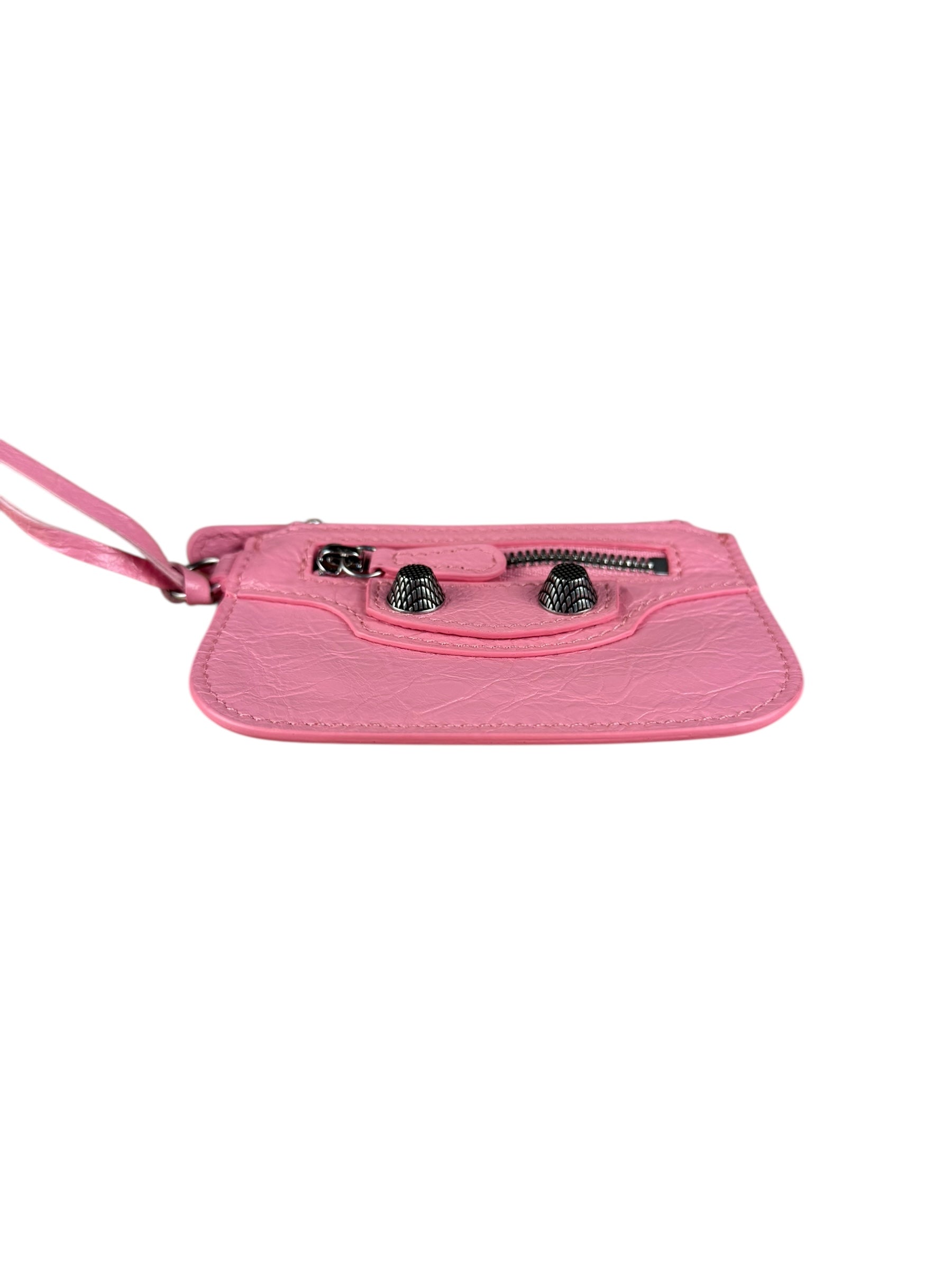 Balenciaga Le Cagole Zip Pouch Pink