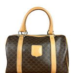 Celine Macadam Vintage Mini Boston Handbag