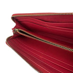 Prada Vintage Pink Saffiano Leather Long Wallet