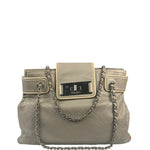 Chanel Grey Reissue Quilted Tote Bag 2013