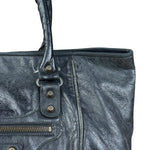 Balenciaga Dark Grey Sunday Le City Bag