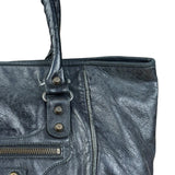 Balenciaga Dark Grey Sunday Le City Bag