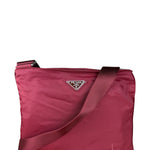 Prada Nylon Crossbody Bag Red