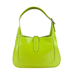 Gucci Jackie Green Medium Leather Shoulder Bag