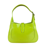 Gucci Jackie Green Medium Leather Shoulder Bag