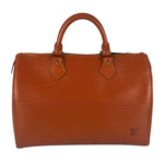 Louis Vuitton Brown Epi Speedy 30