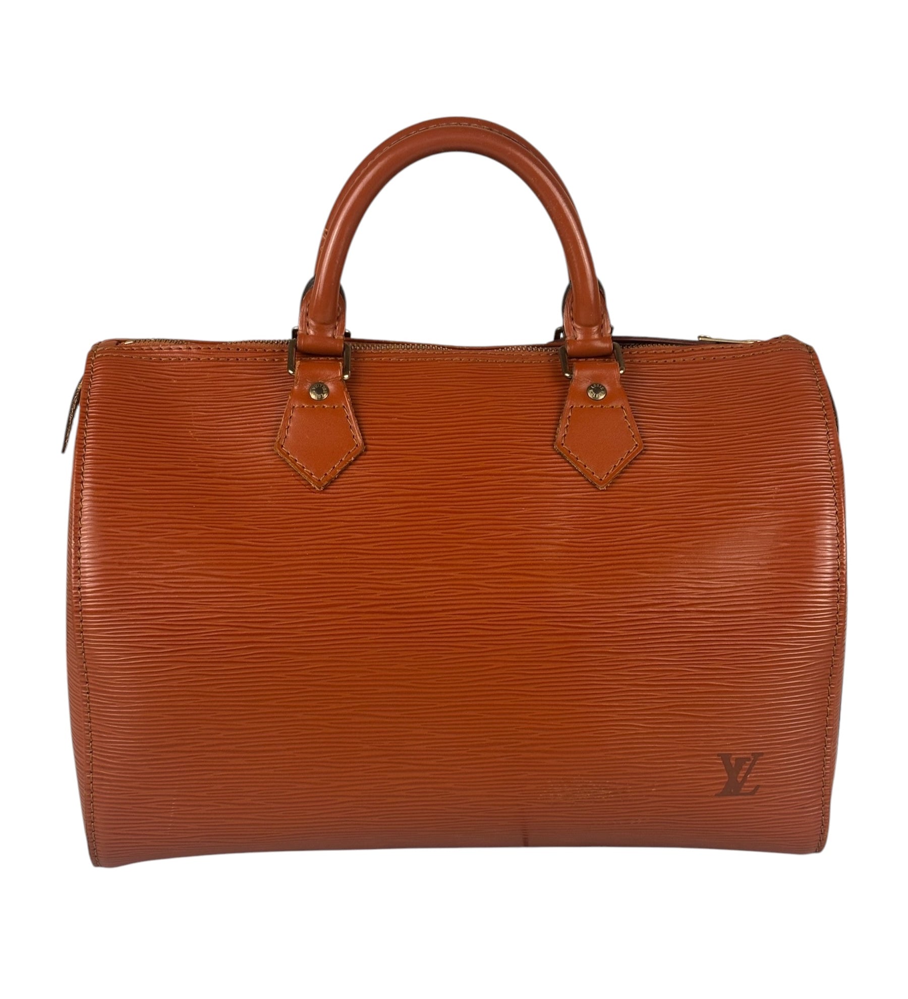 Louis Vuitton Brown Epi Speedy 30