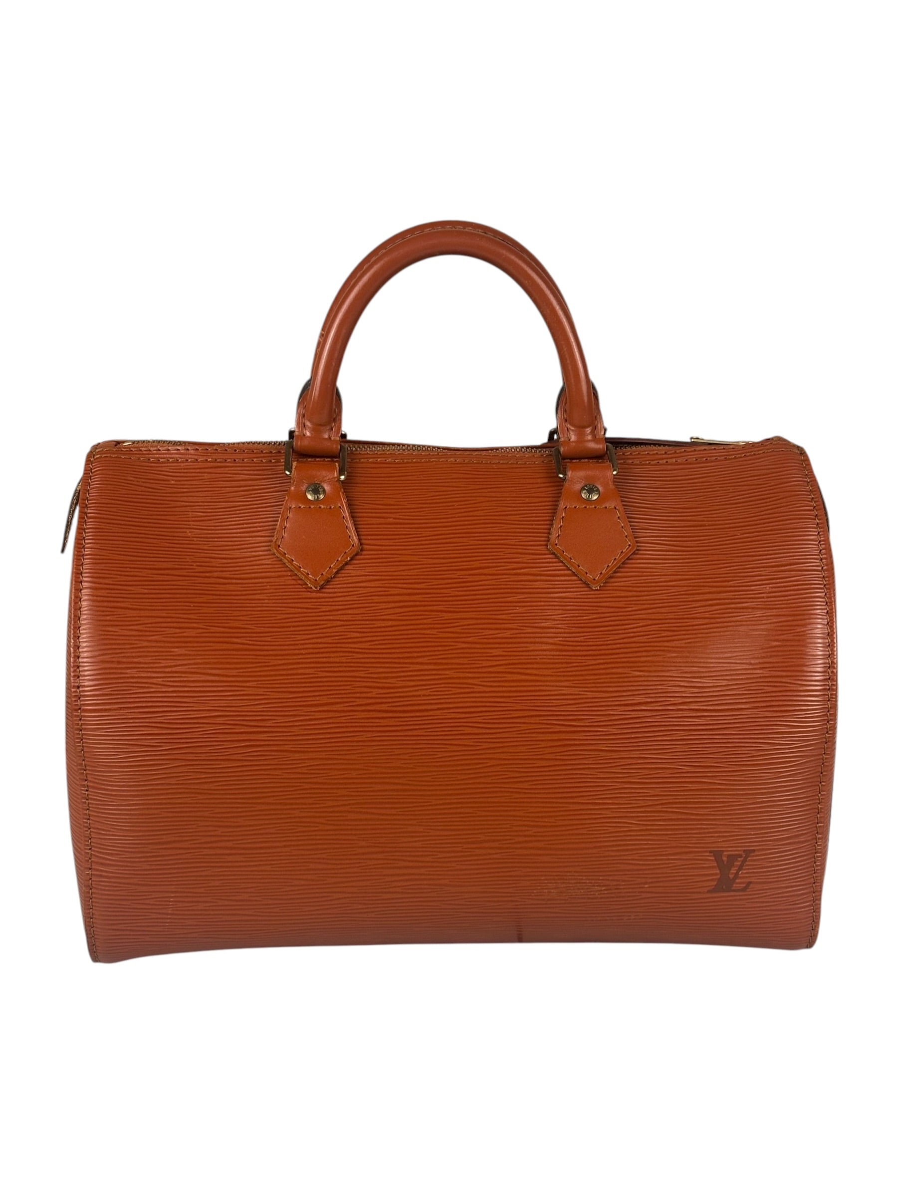 Louis Vuitton Brown Epi Speedy 30