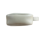 Gucci White Grained Sherry Leather Crossbody