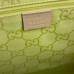 Gucci Vintage Beige Leather Jackie Tote Bag